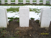 Cite Bonjean Military Cemetery, Armentieres, France
